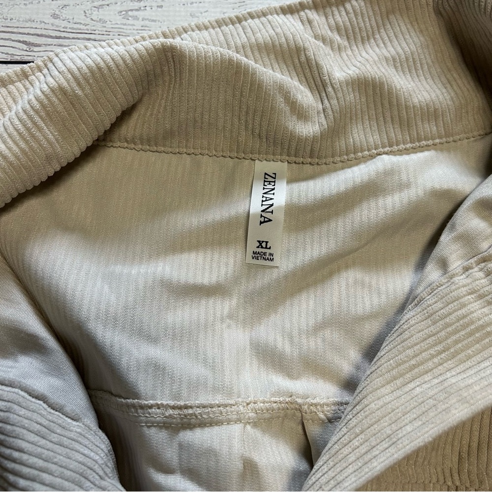 Zenana Button Shirt - Picture 4 of 6
